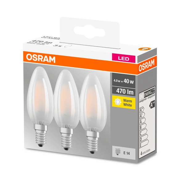 LED-Leuchtmittel »BASE Classic «, E14, warmweiß