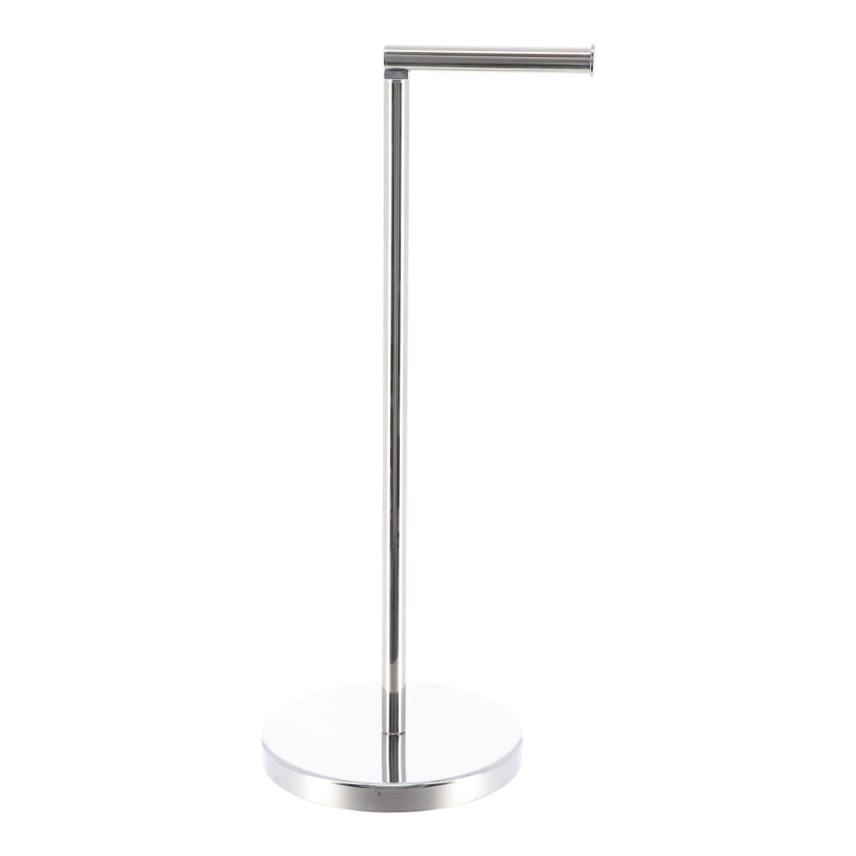 Suporte porta rolos wc cromado em metal