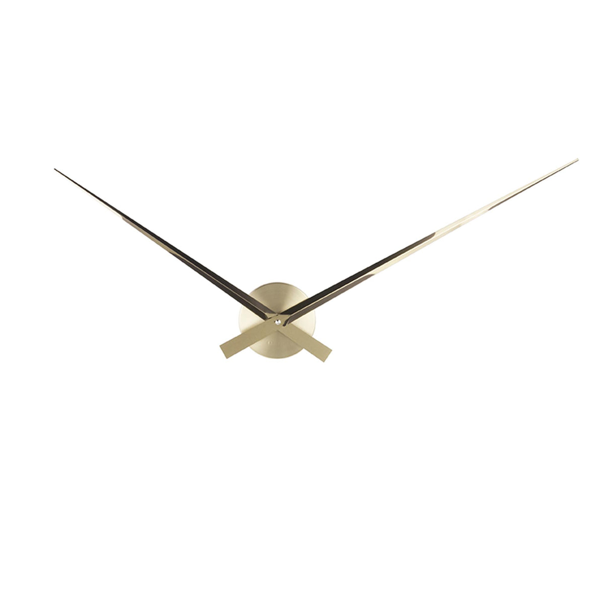 Karlsson wandklok - goud - Ø77.5cm