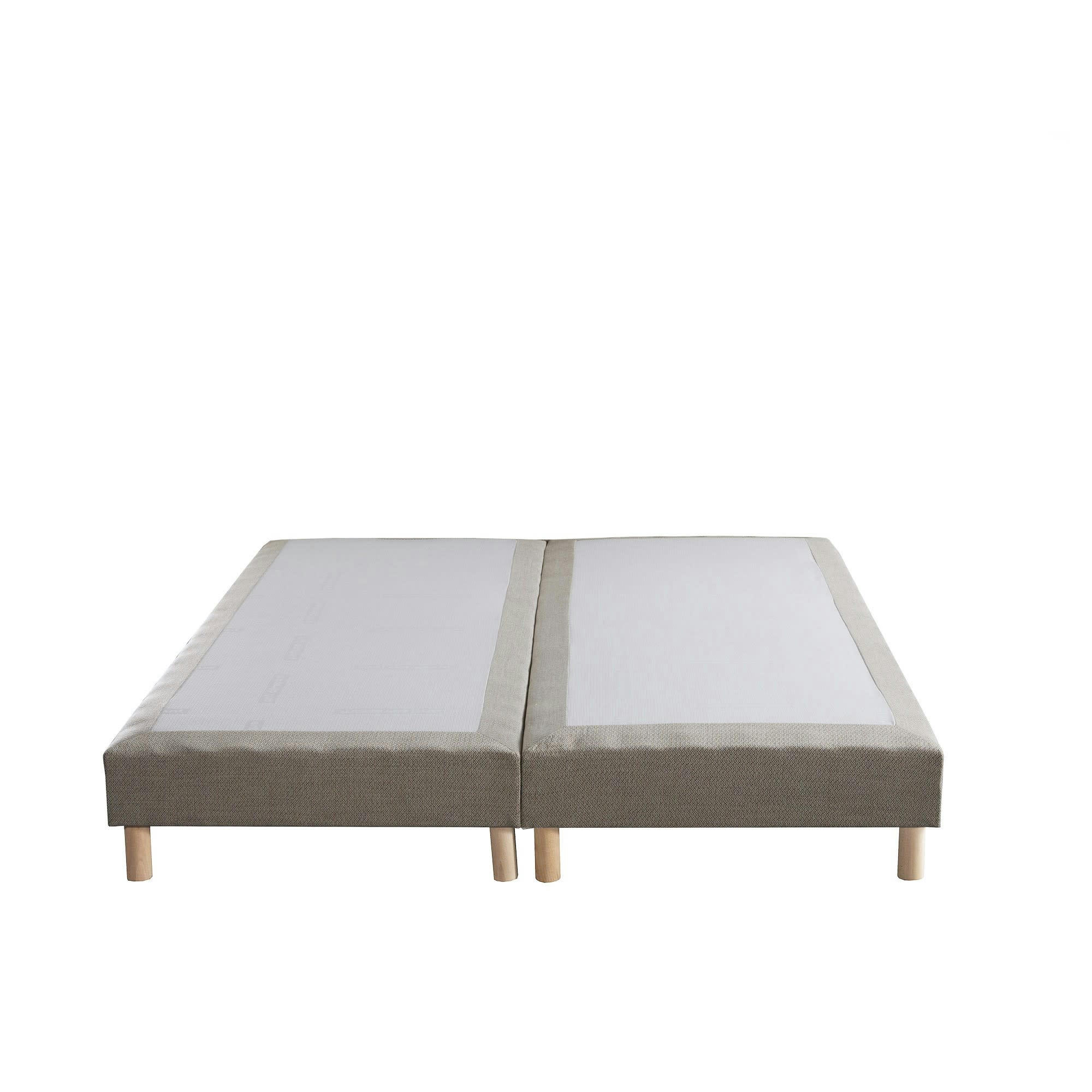 SYMBIOSE - Sommier tapissier Beige 160x200