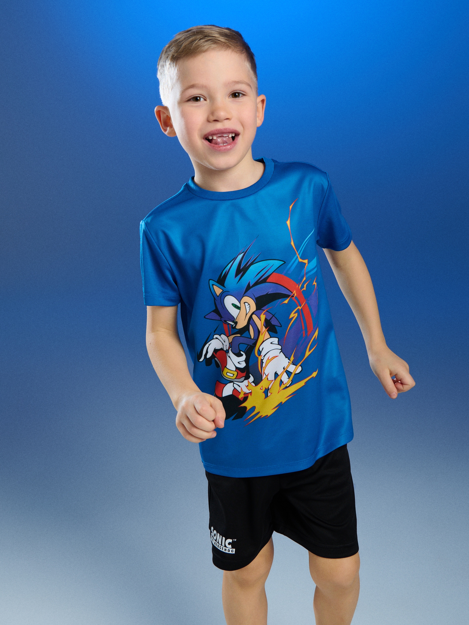 Komplet: koszulka i szorty Sonic the Hedgehog