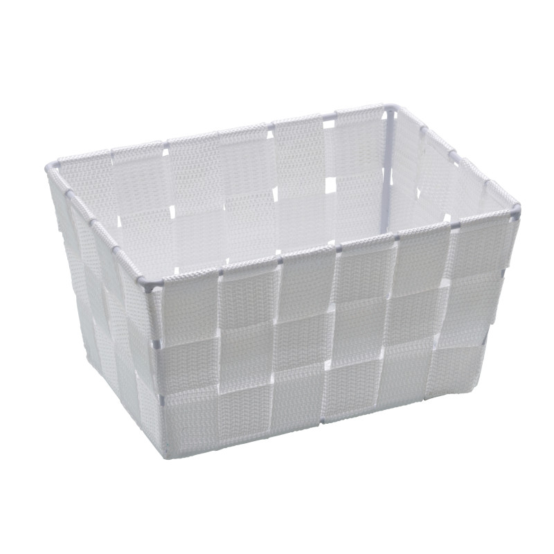 Box de rangement Adria blanc 19 x 14 x 9 cm WENKO