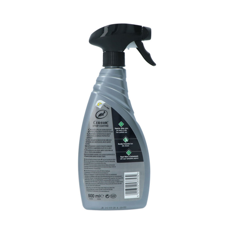 Spray Hybrid Solutions Ceramic Wax Coating 0,5 L TURTLE WAX