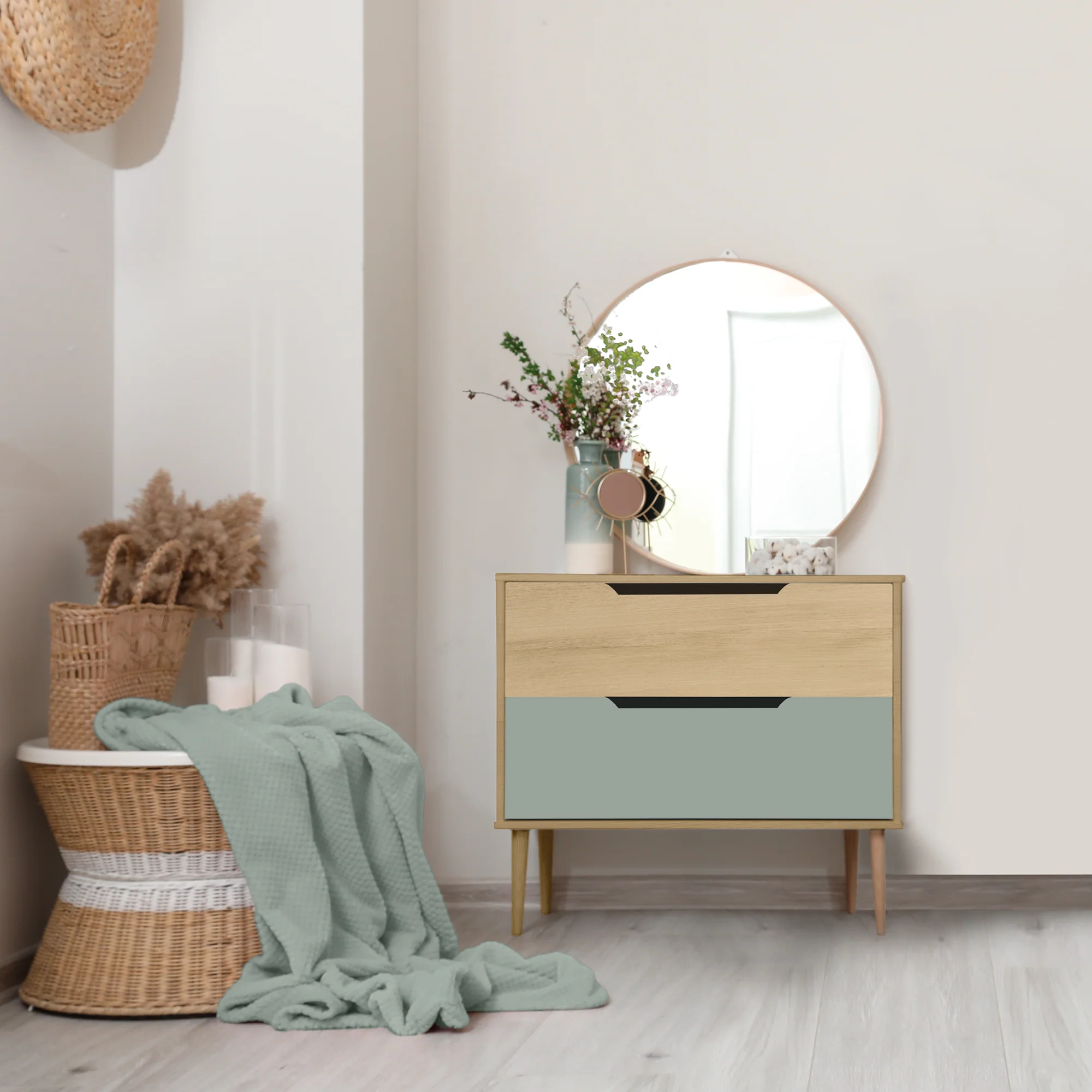 Relook meubles couleurs Peinture RELOOK MEUBLES Peinture vert céladon Satiné 0,5 L