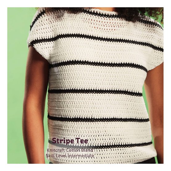 Knitcraft Stripe Tee Digital Pattern 0181