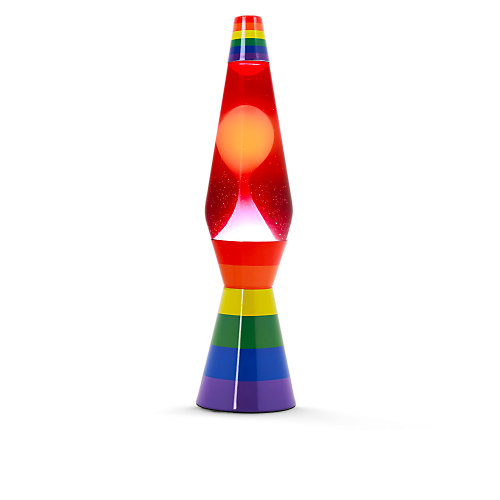 Lampe à Lave en verre LOVE is LOVE