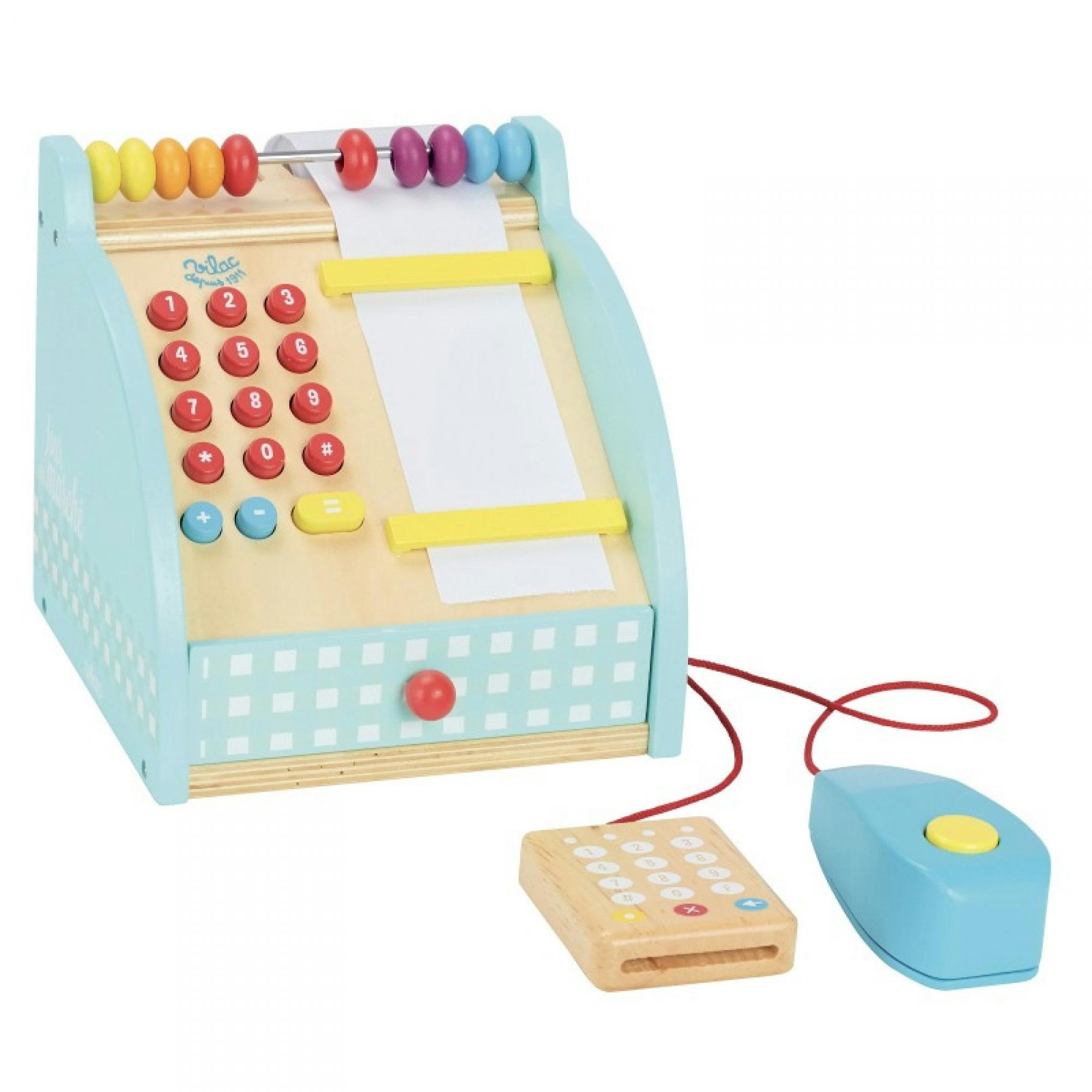 - Caisse enregistreuse en bois