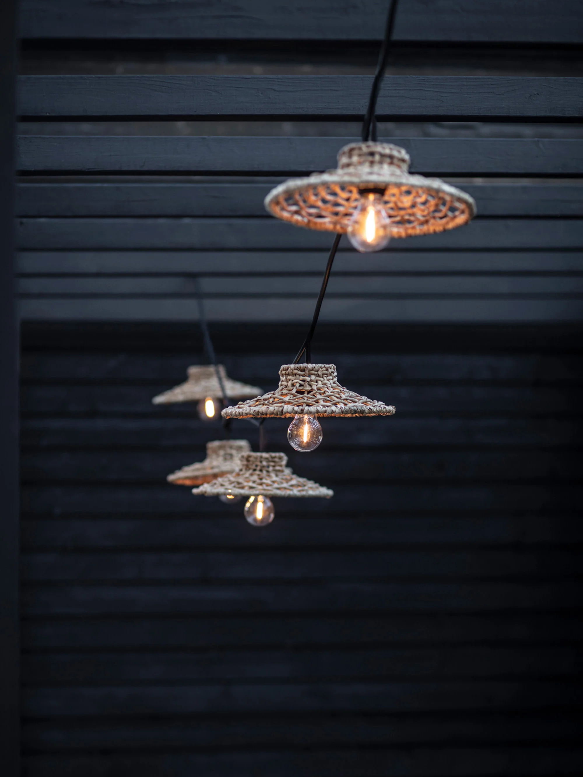 Outdoor-Lichterkette Sari, 650 cm