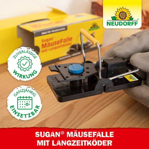 Mausefalle »Sugan«, Stahl/Kunststoff