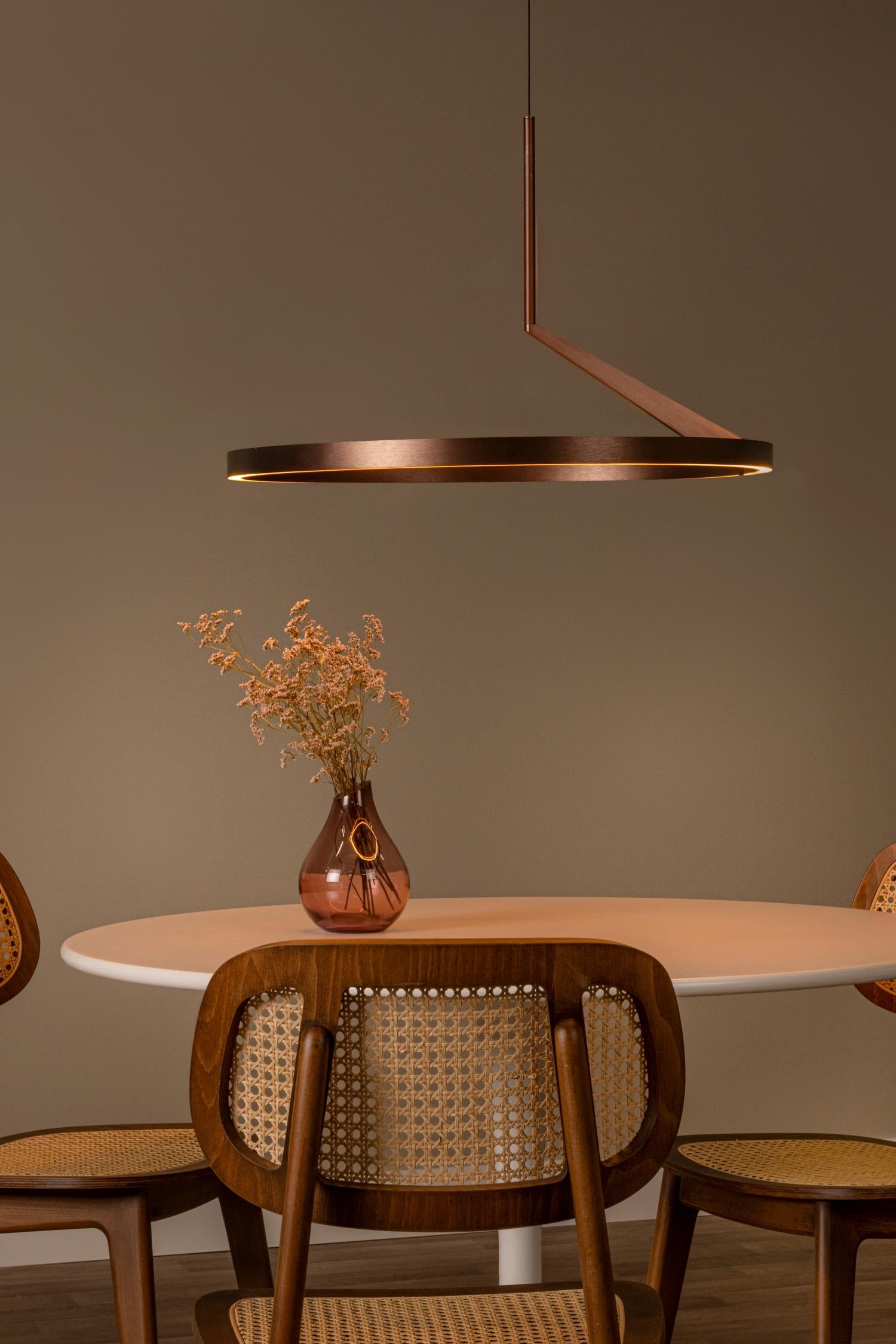 Lucide hanglamp APPLAUSE - Geïntegreerde LED - Koffie