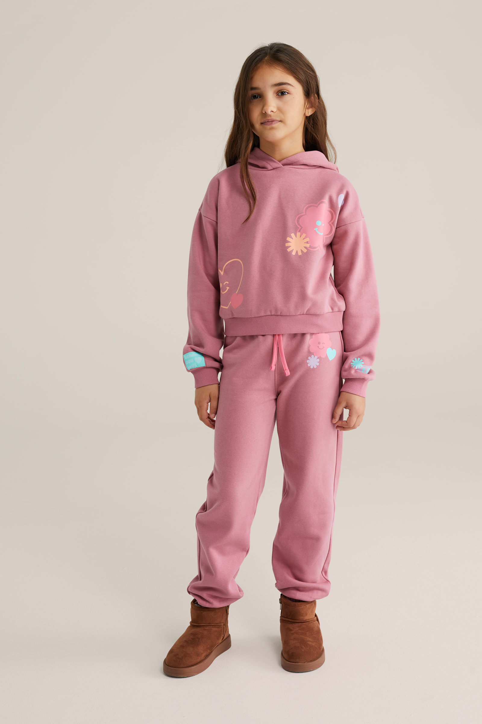 Meisjes regular fit jogger