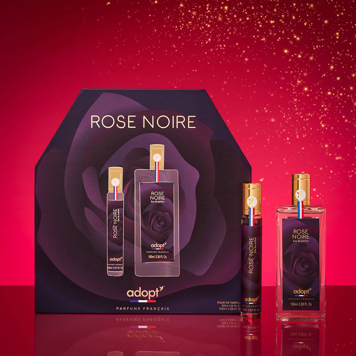 Rose NoireCoffret eaux de parfums 30 ml et 100 ml