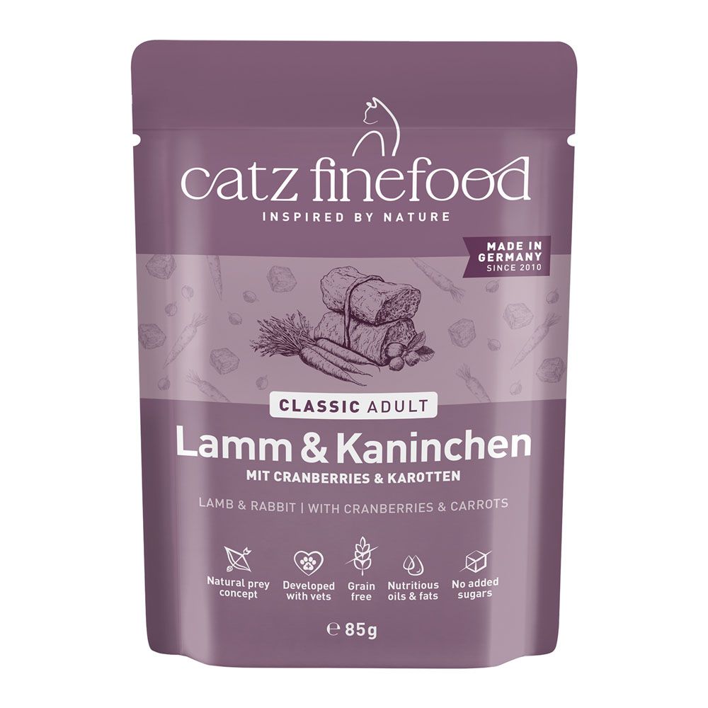 catz finefood Pouches Saver Pack 64 x 85g