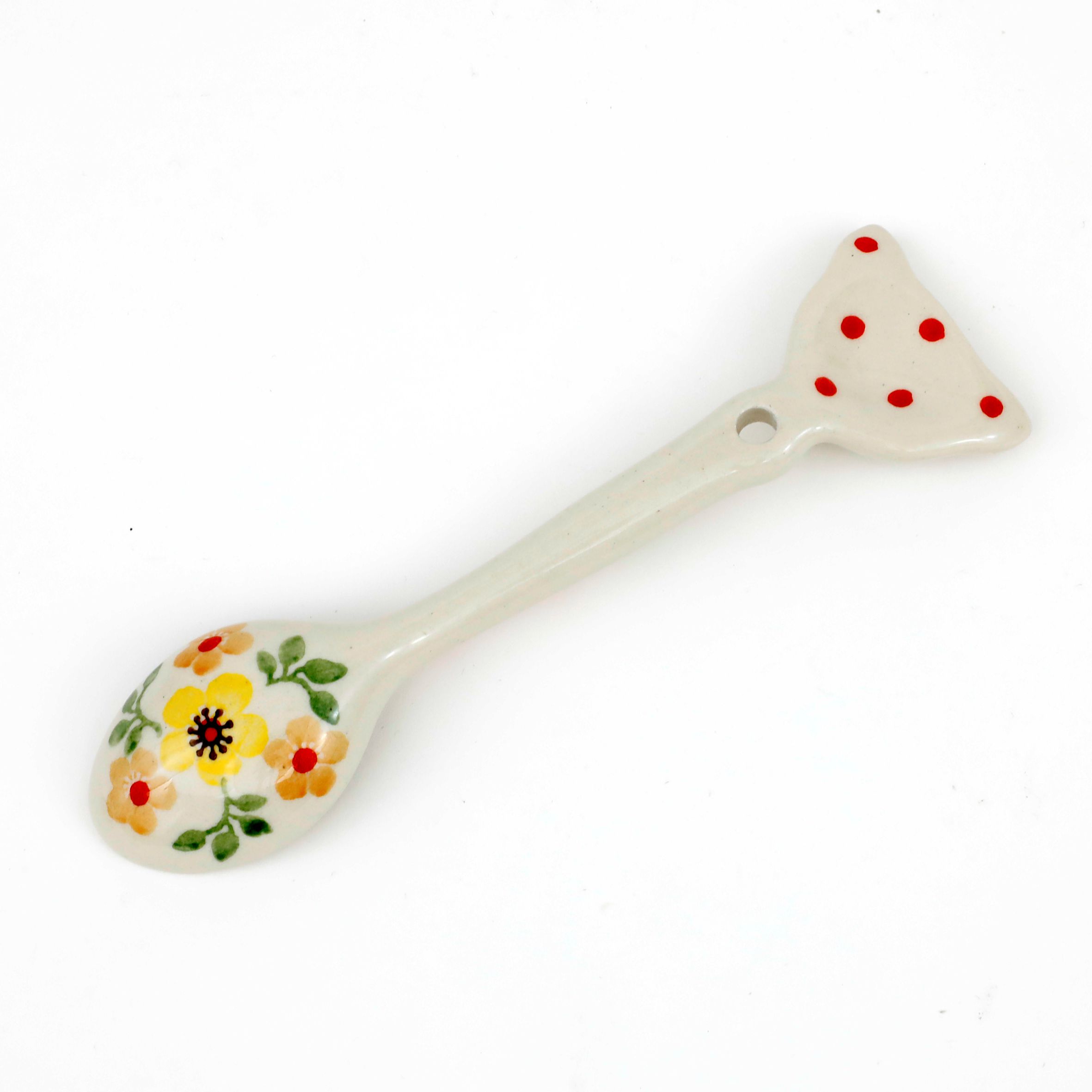Łyżeczka kotek H19, 13,8 cm  2225 Wiosenny bukiet