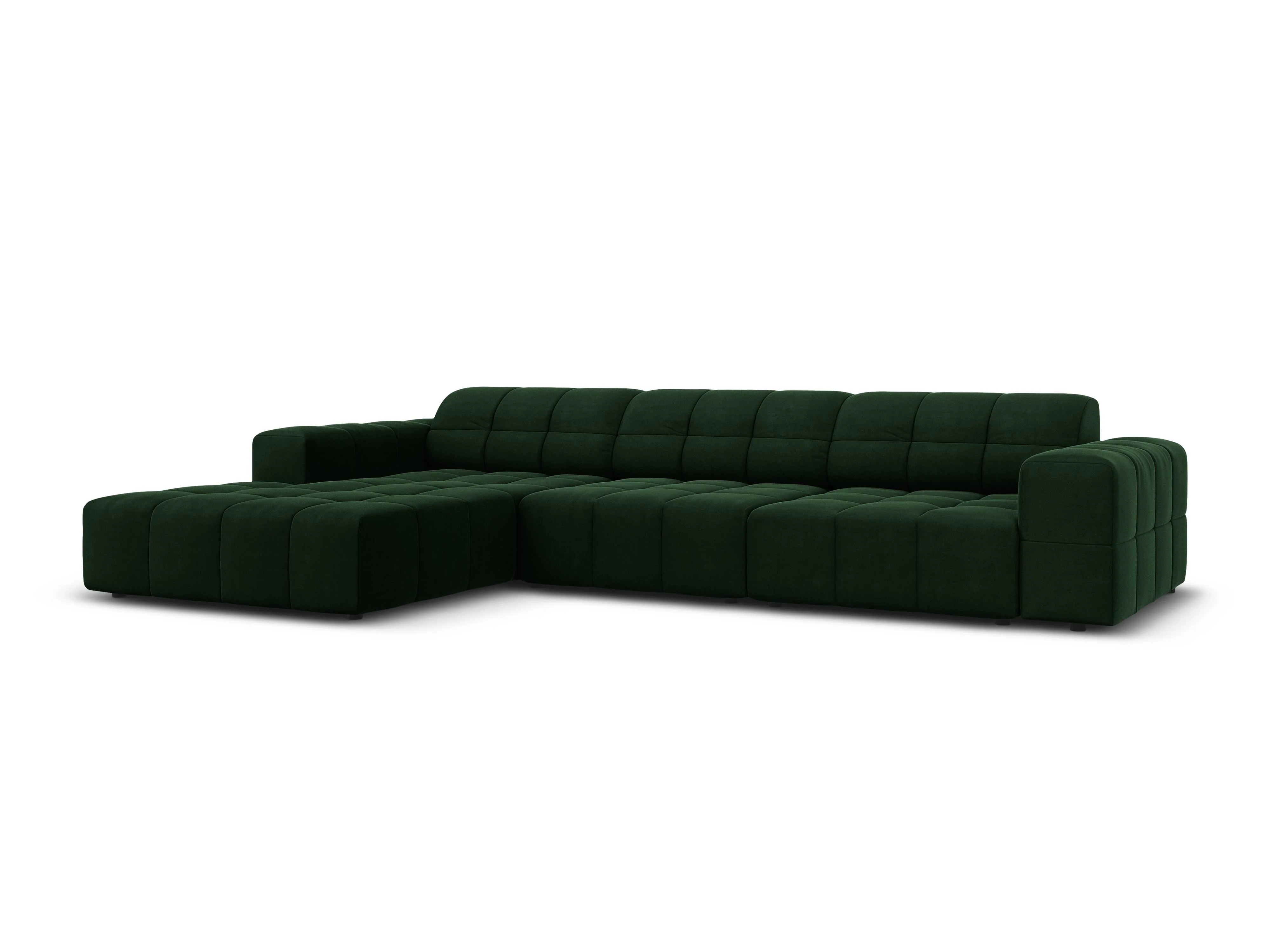 Hoekbank Chicago links velvet