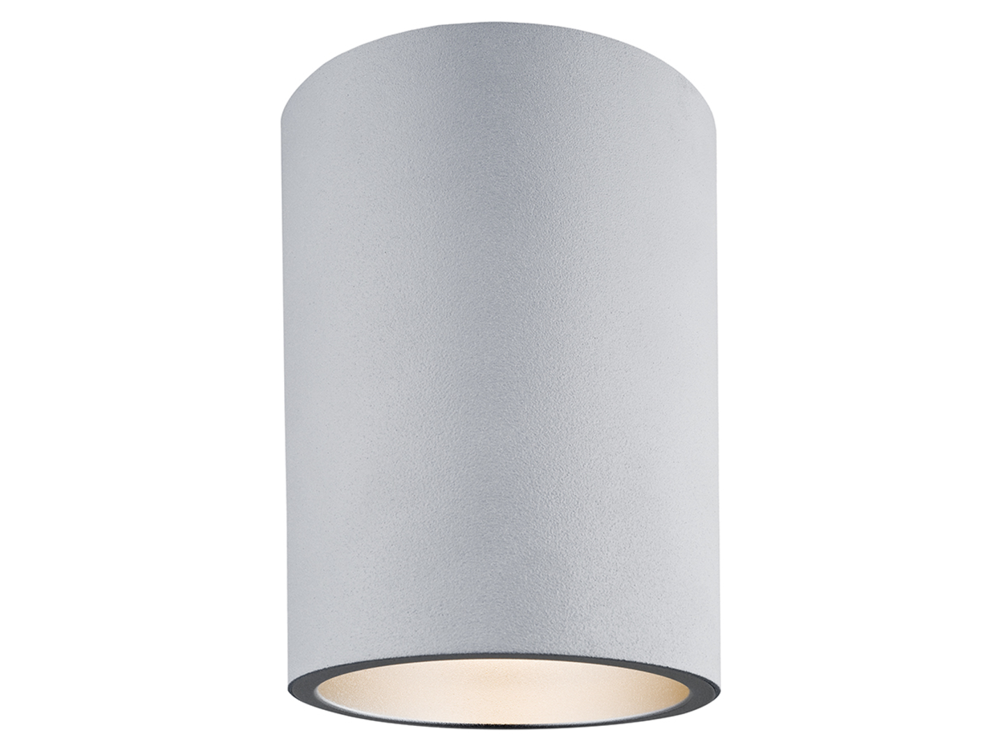 Plafon Tyber aluminiowy srebrny
