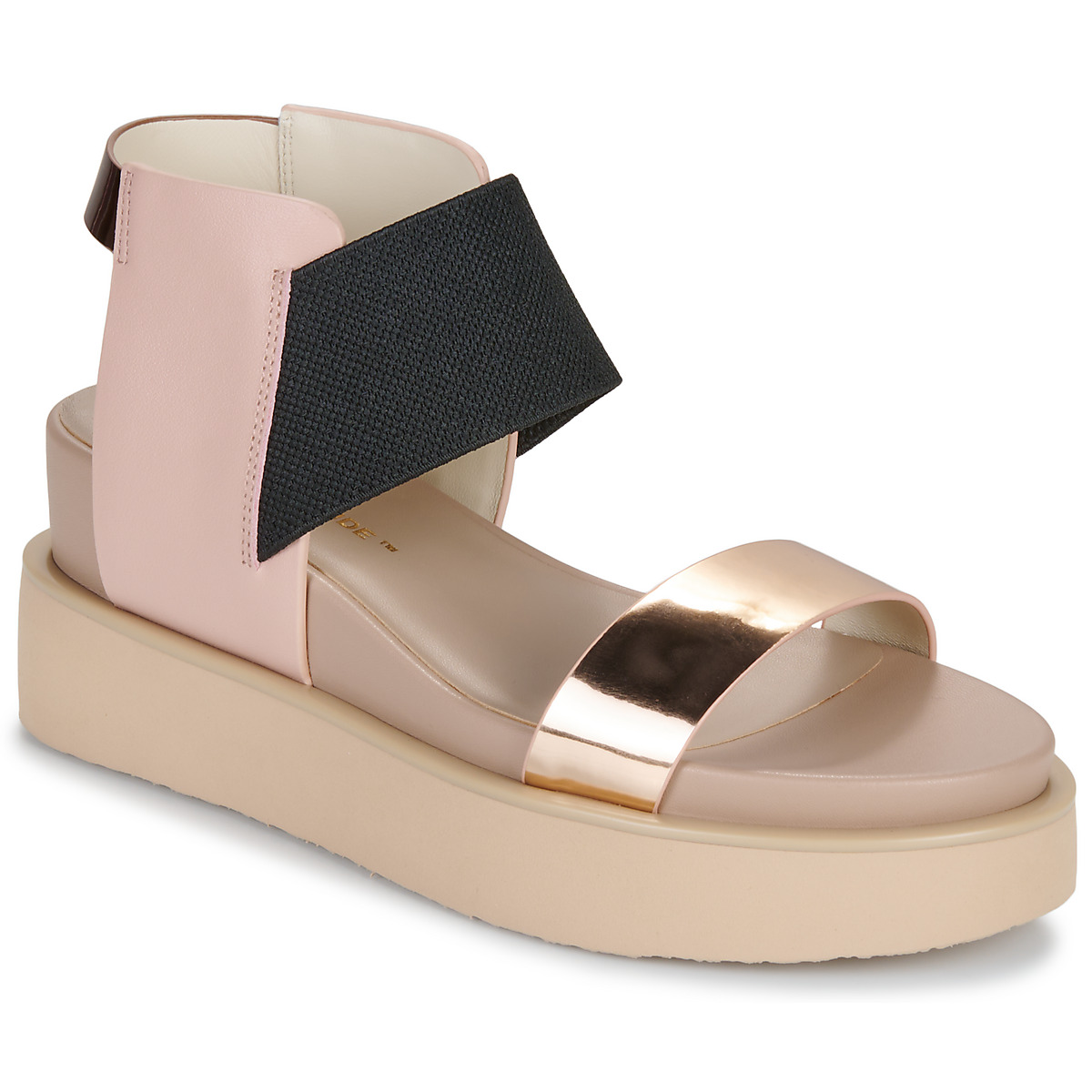 United nude - RICO SANDAL - Beige / Gold