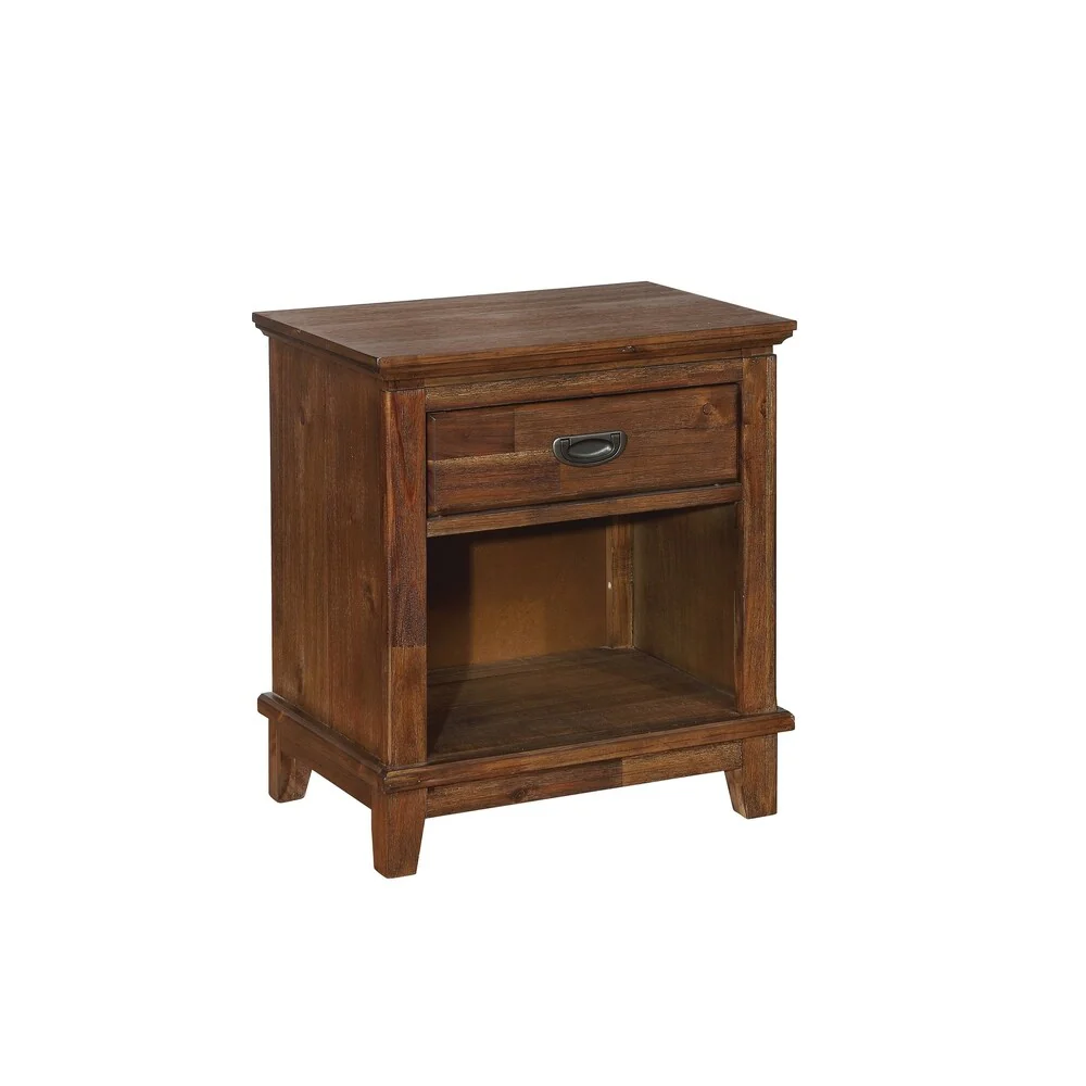 Kinsley Country Brown 4-piece Bedroom Set