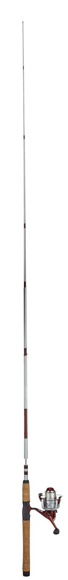 Shakespeare Catch More Fish Walleye Spinning Fishing Rod and Reel Combo, Pre-Spooled, Medium, 6.6-ft, 2-pc