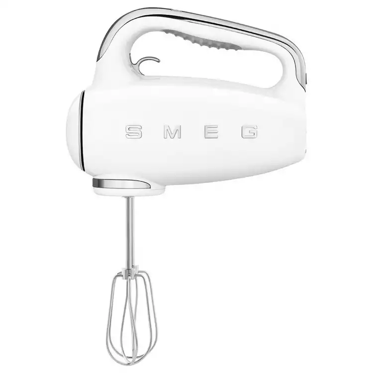 Smeg HMF01WHUK 50's Style Retro Electric Hand Mixer - White
