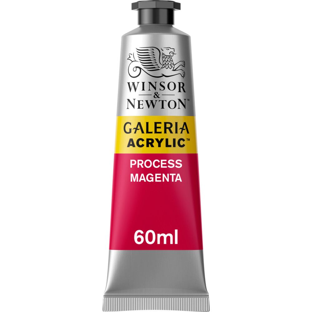 AKRYLFARGE COLART W&N GALERIA 533 60ML PROCESS RØD