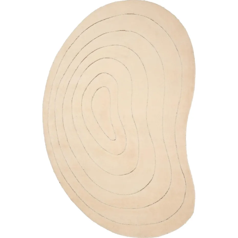 Kwantum Vloerkleden | Vloerkleden Woonkamer | Vloerkleed Pebla  Wit