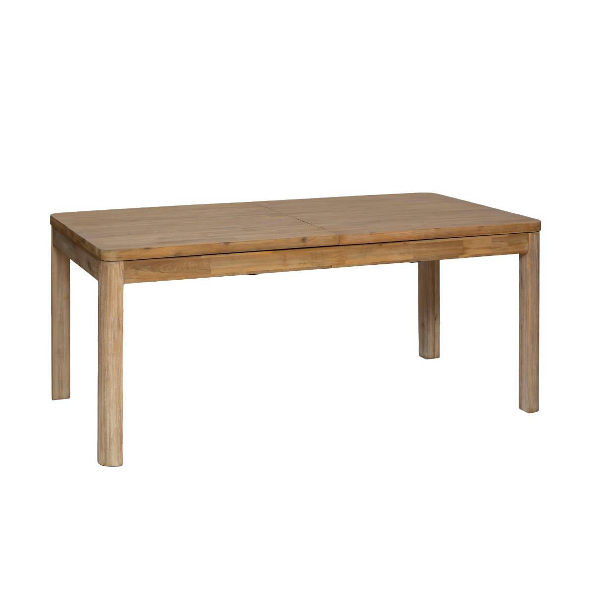 MARIN - Table à manger en bois marron 180 cm