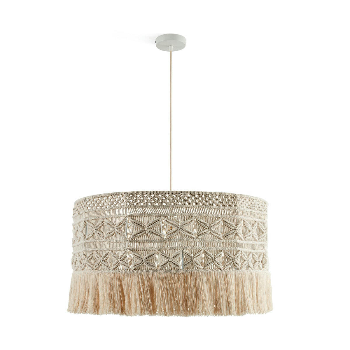 Suspension macramé Ø70cm, Yinka