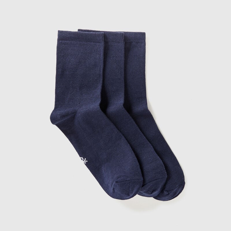 Three pairs of short socks