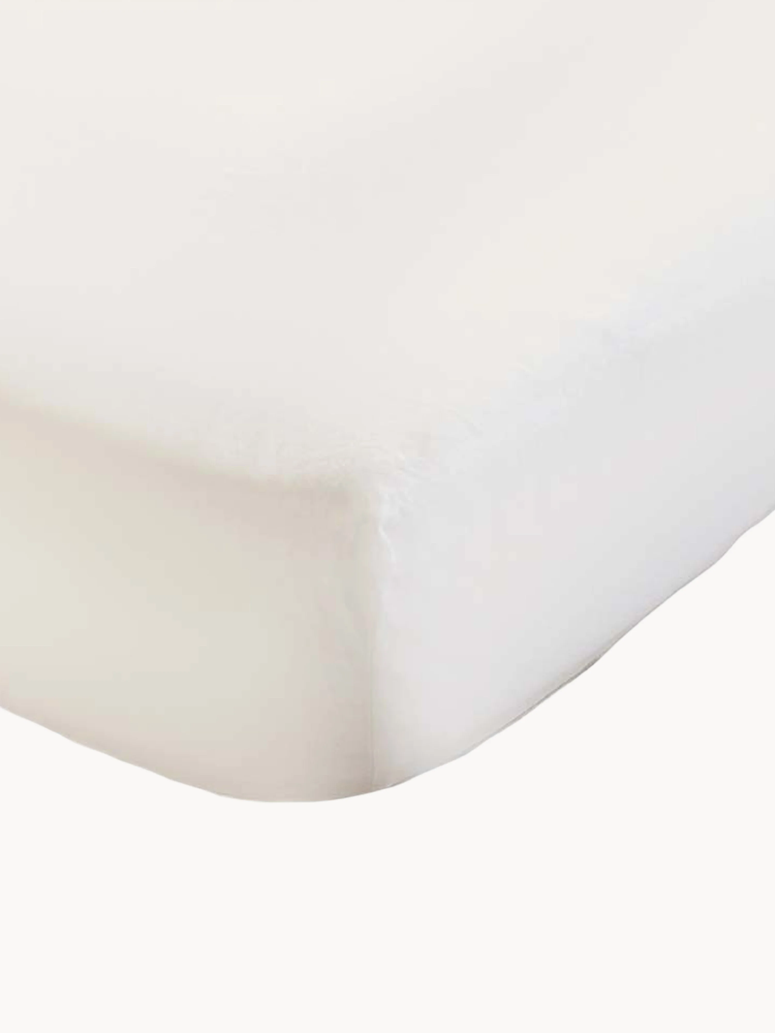 Spannbettlaken Nature für Juniorbett, B 73 x L 165 cm