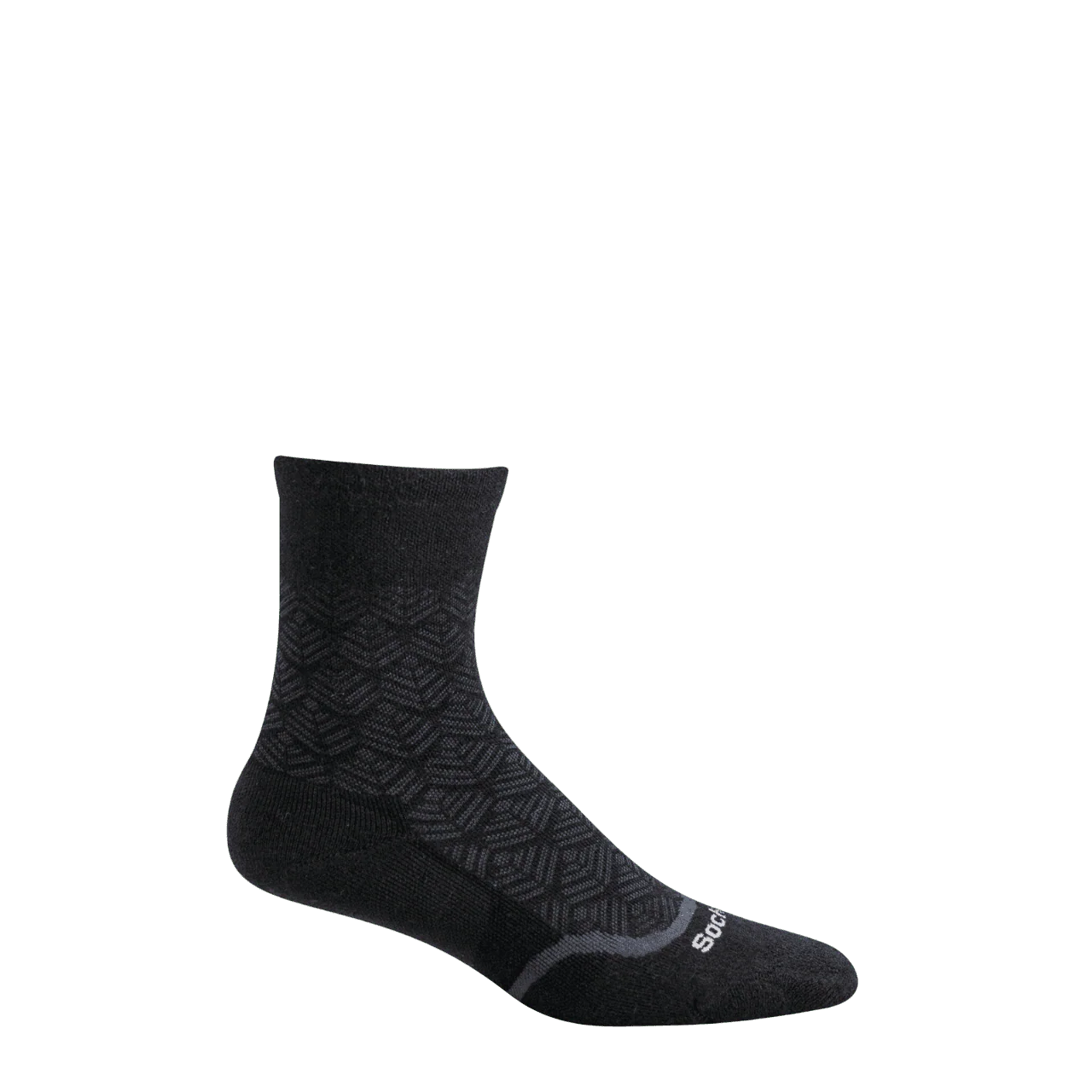BUNION CREW (DAME) - SW BLACK SOLID