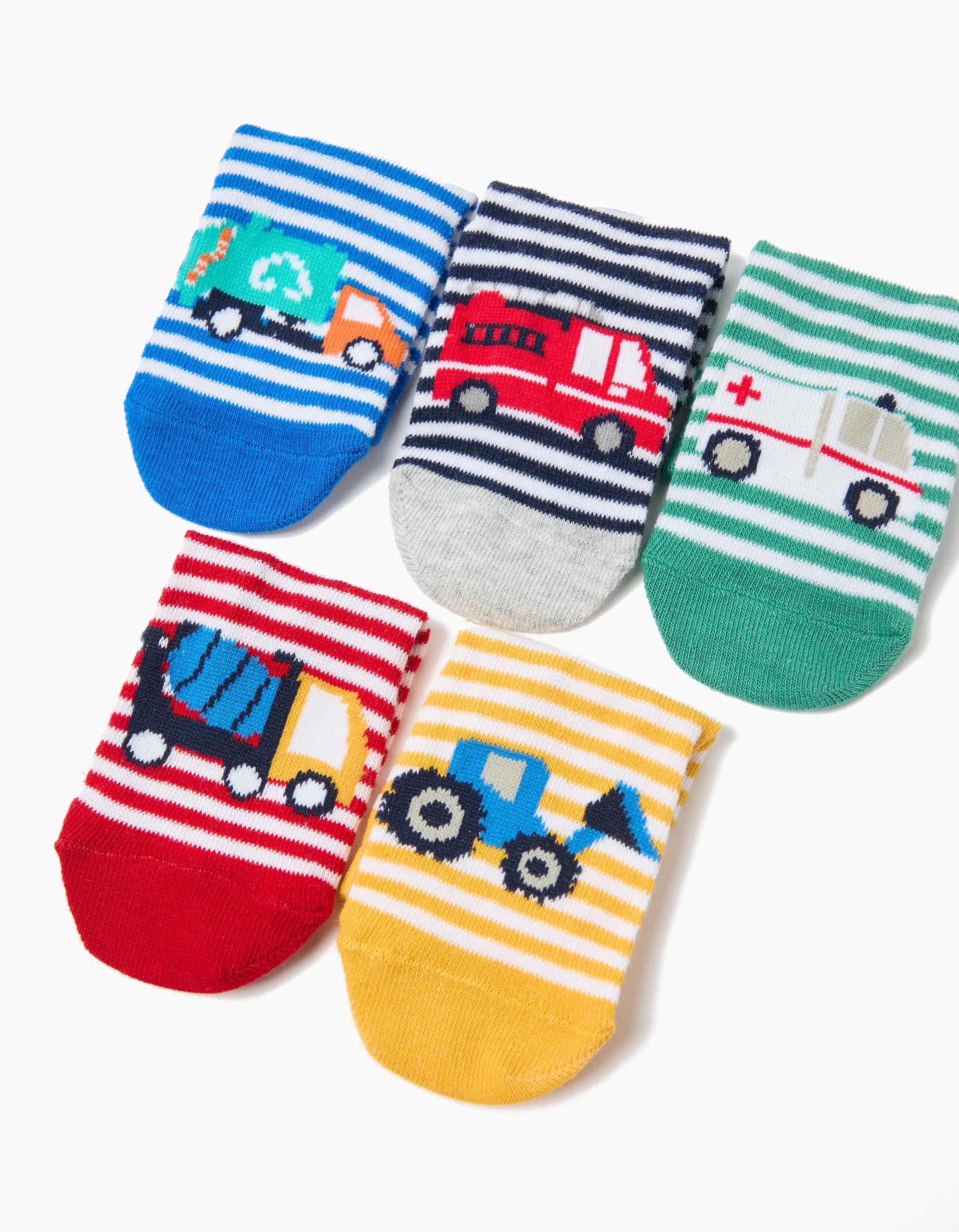 Pack 5 Pares de Meias, Menino, Multicor