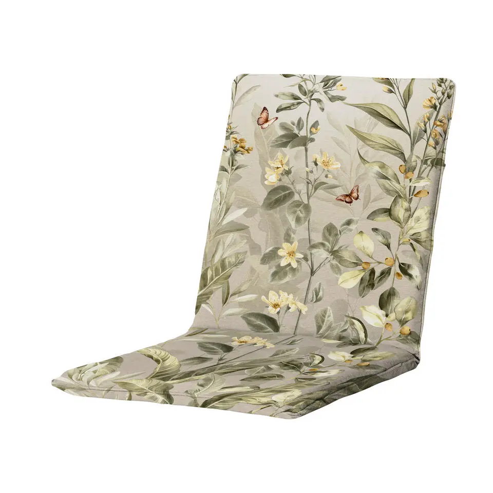 Madison - Stapelstoelkussen Elisa - Multikleur - 97x49x5cm - Set van 4