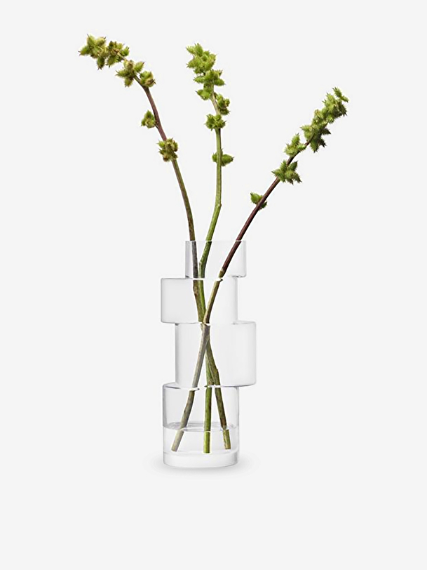 Vase 4 etages h35 - lsa transparent