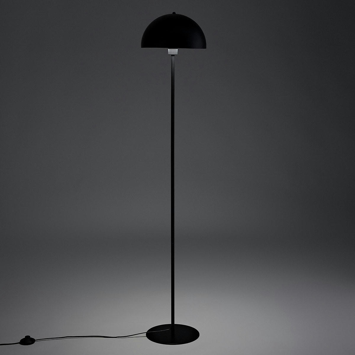 Lampadaire en métal fer laitonné, Capi