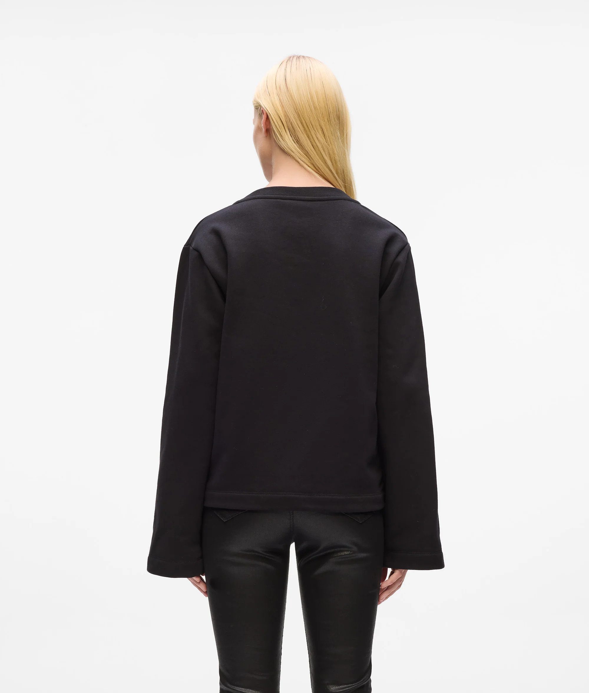 Sweat-shirt à ourlet Signature