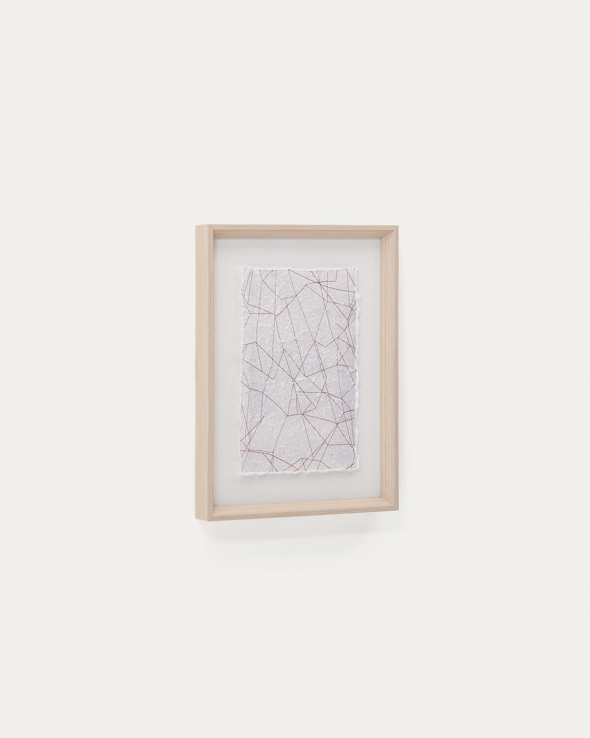 Durkan white picture on recycled paper 30 x 40cm