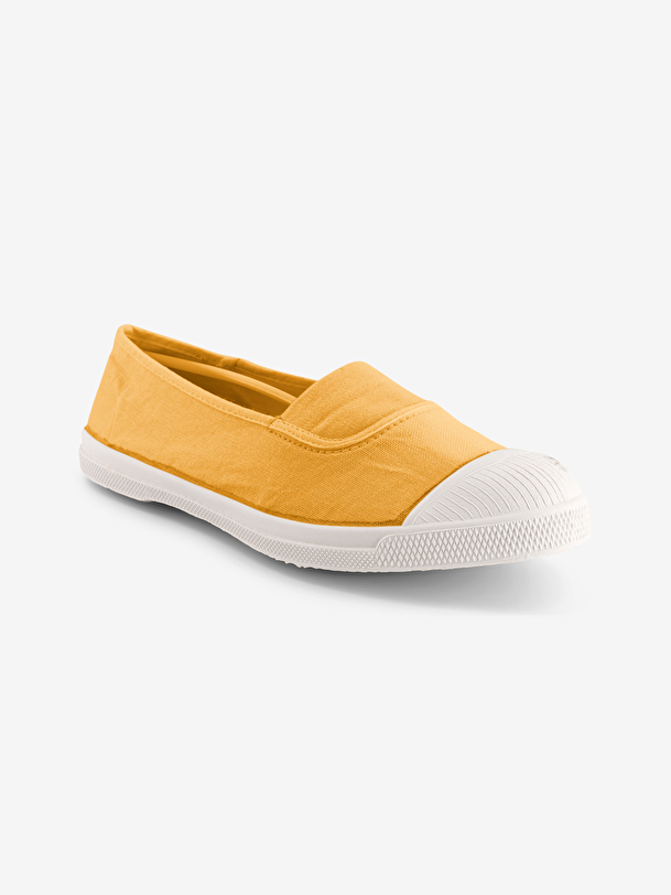 Tennis elastique femme safran