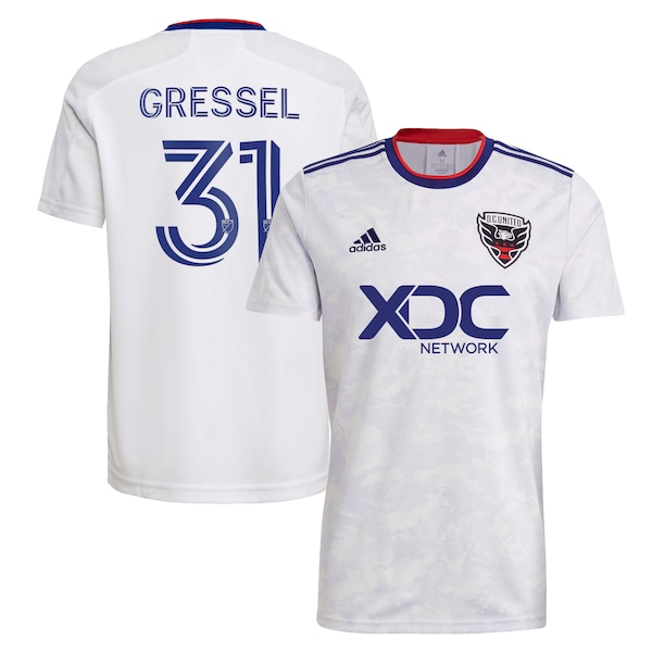 Julian Gressel D.C. United adidas 2022 The Marble Replica Player Jersey - White