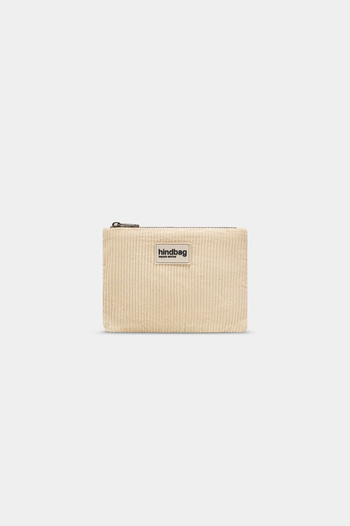 Pochette Lou Velours Beige
