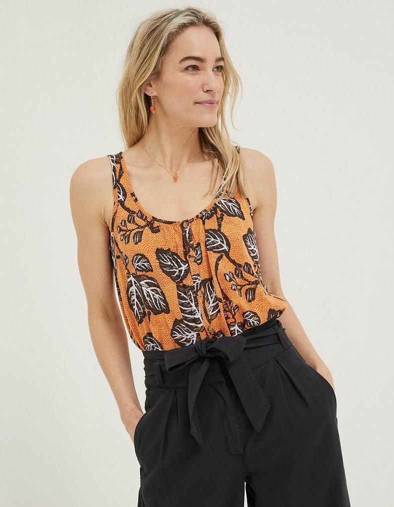 Flora Vine Floral Vest