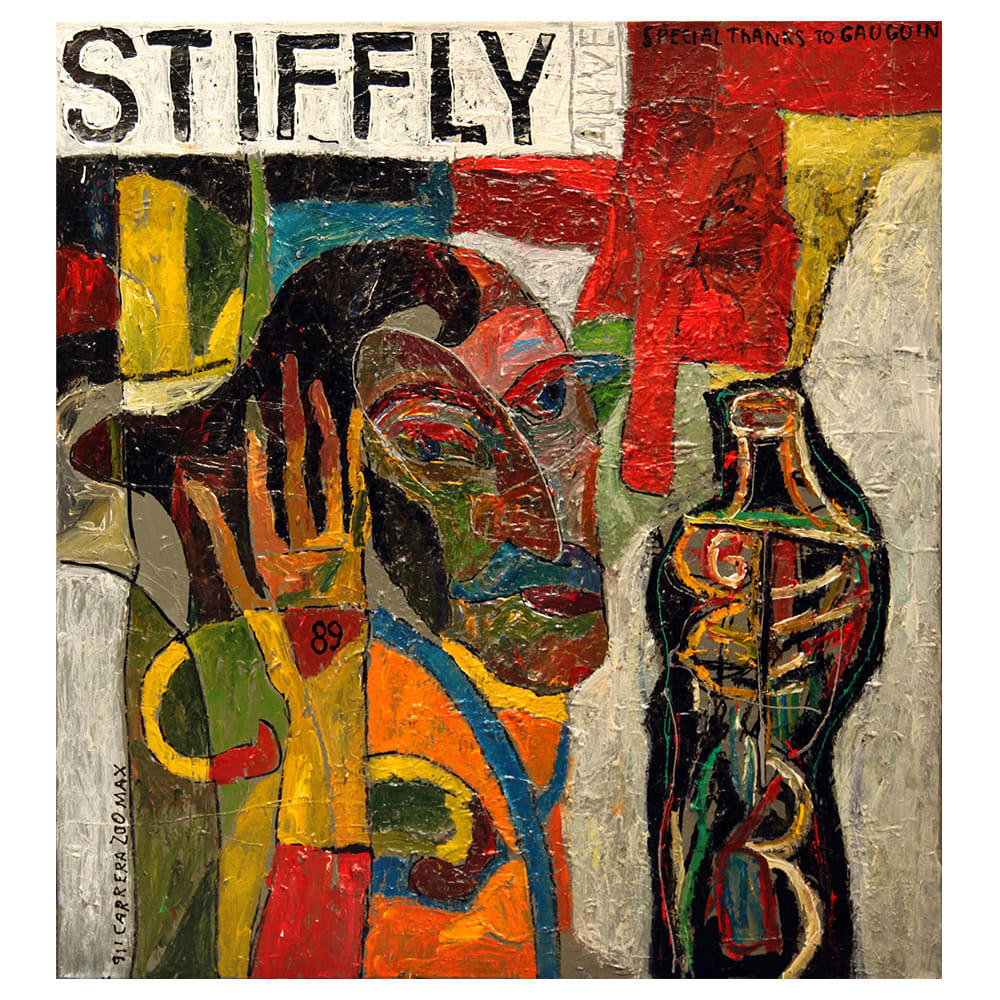 - Tableau impression sur toile Stiffly Maxim Bashev 90x90cm