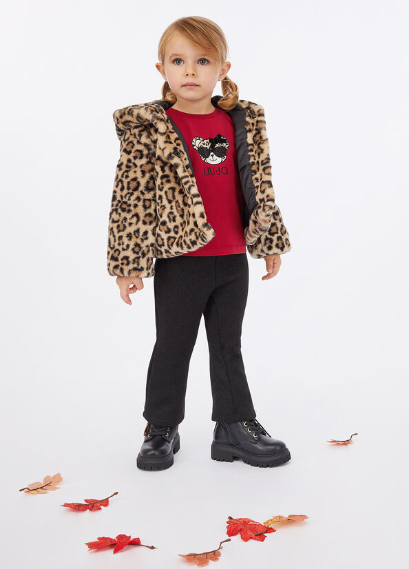 T-shirt in cotone con stampa