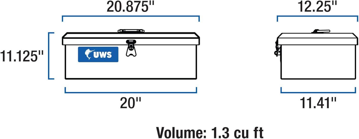 UWS EC20111 20-Inch Heavy-Wall Aluminum Tool Box