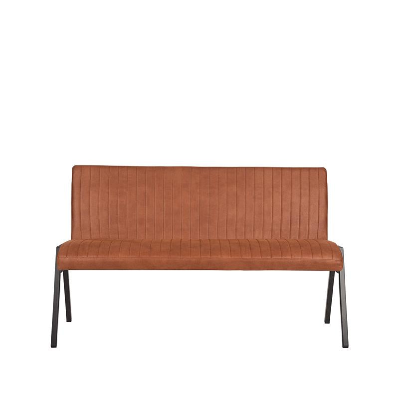 LABEL51 Eetkamerbank Matz - Cognac - 145x62x86cm