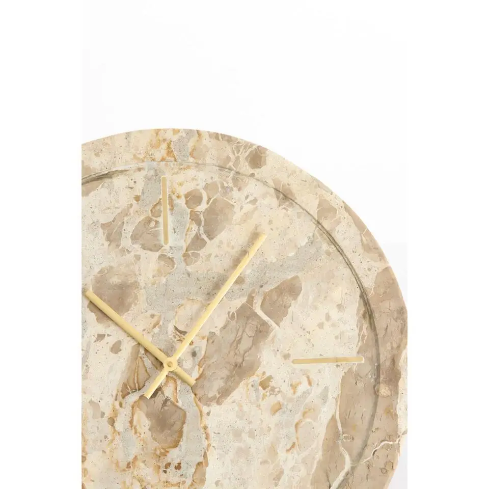 Wandklok Sistelo - Taupe - &Oslash;48x48cm