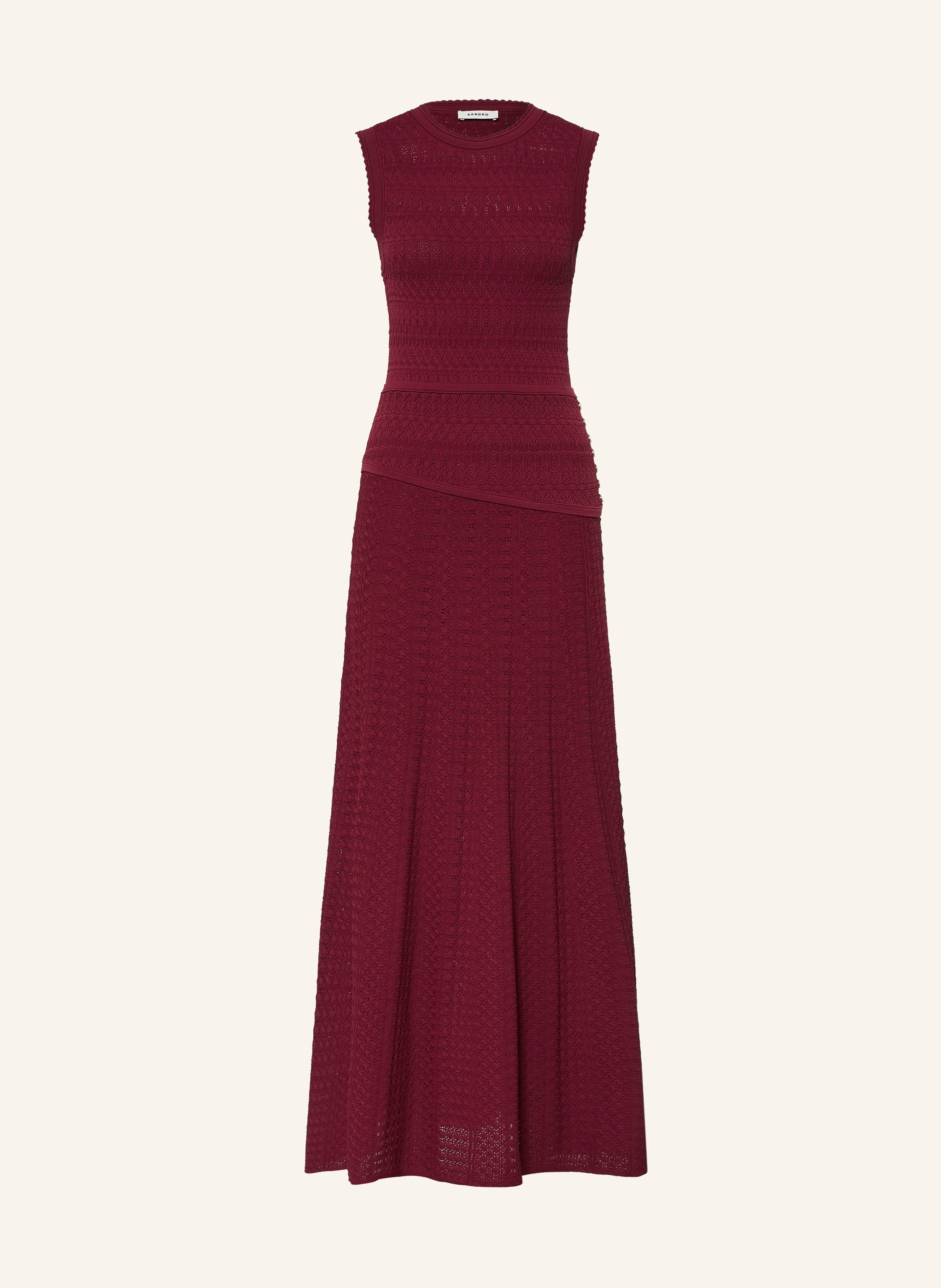 SANDRO Strickkleid