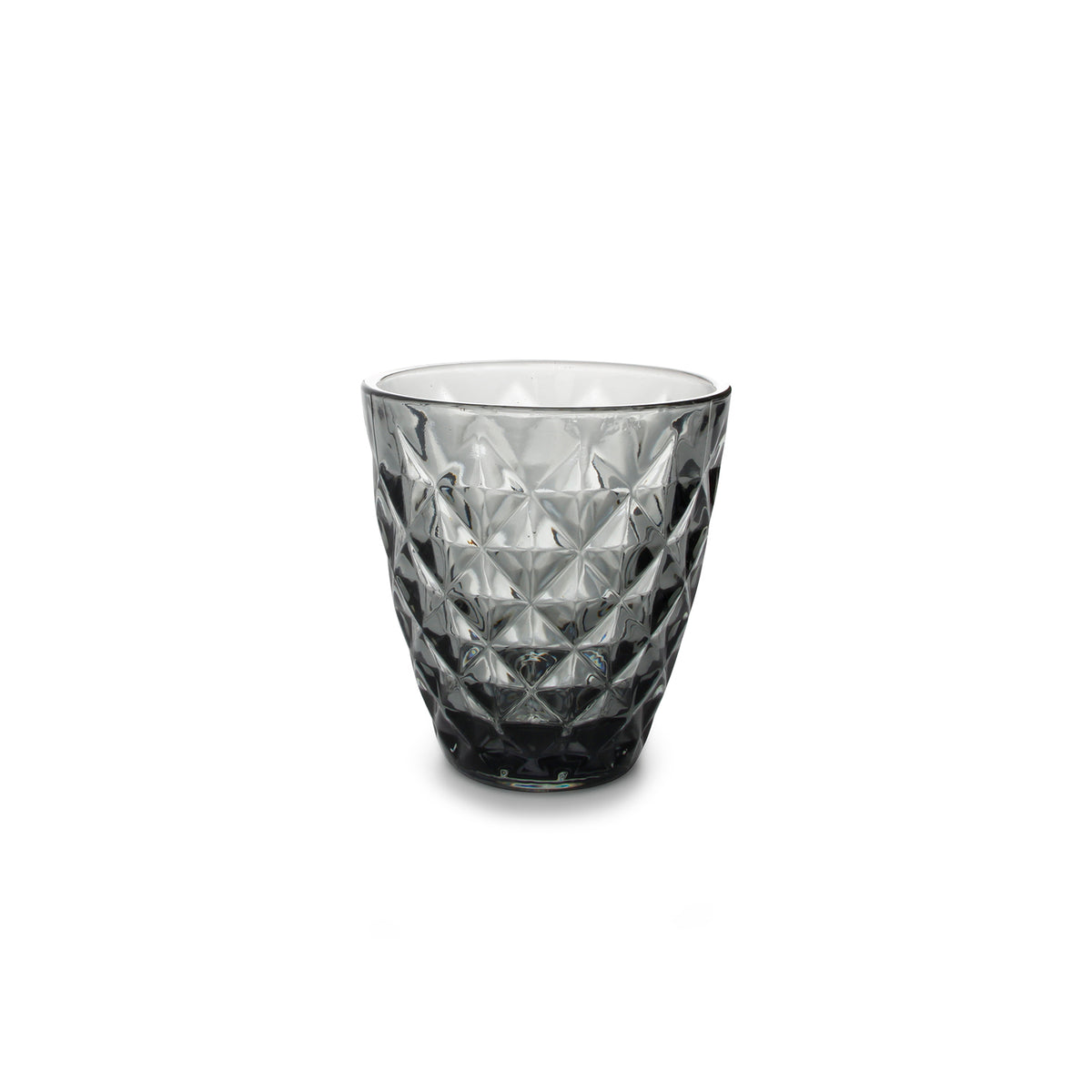 Salt & Pepper - Glas 22cl grijs Prisma - Set van 4