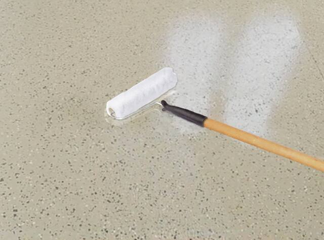 Rust-Oleum® RockSolid® Textured Clear Topcoat Floor Coating, Satin, 3.54-L/1-Gallon