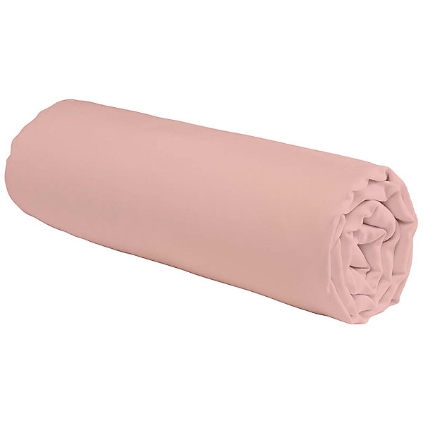 Drap housse en coton 57 fils uni bonnet 25cm 140x200cm